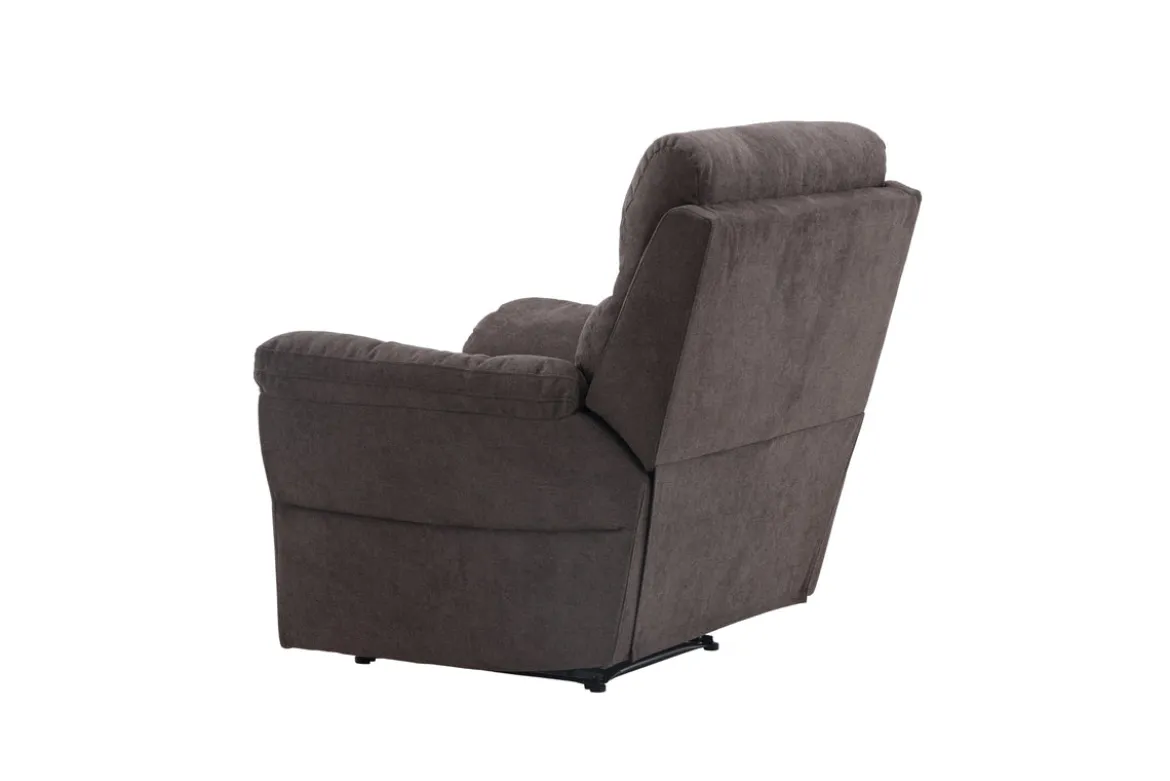 Sessel Toronto - Klappbar mit Fußstütze in der Farbe Braun