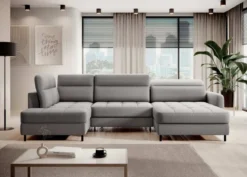 Sofa Belinda mit Schlaf- und Klappfunktion