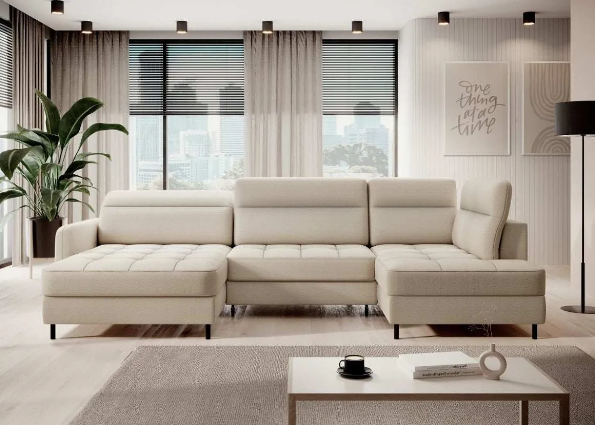 Sofa Belinda mit Schlaf- und Klappfunktion