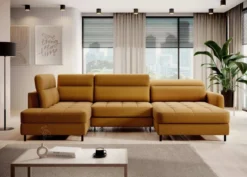 Sofa Belinda mit Schlaf- und Klappfunktion