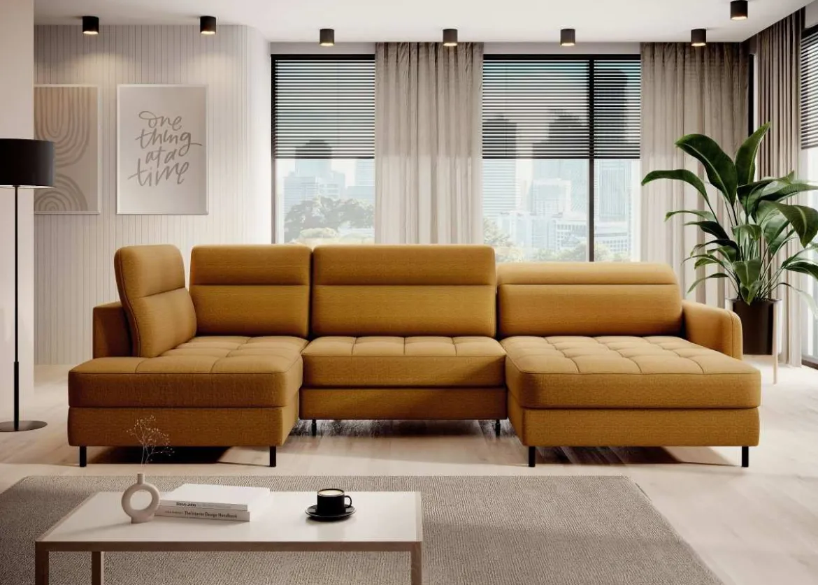 Sofa Belinda mit Schlaf- und Klappfunktion
