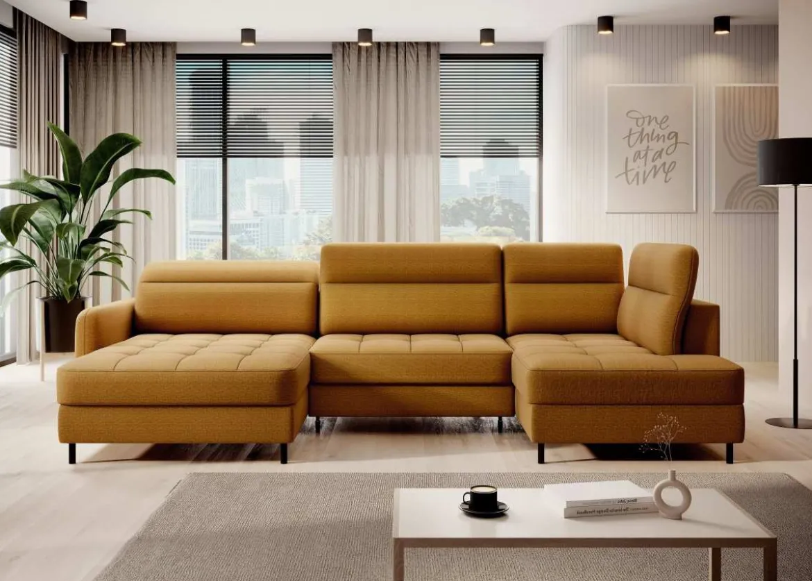 Sofa Belinda mit Schlaf- und Klappfunktion