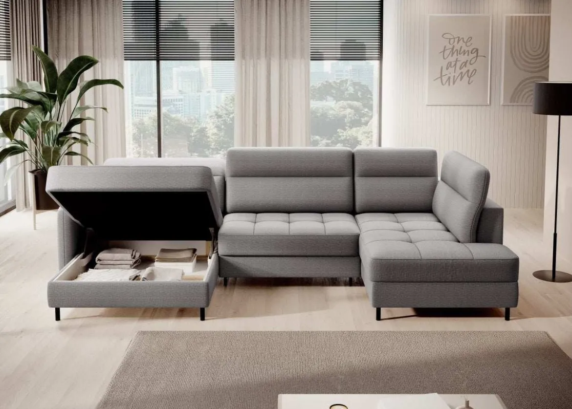 Sofa Belinda mit Schlaf- und Klappfunktion