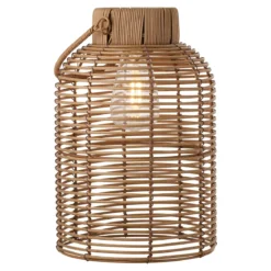 Solar-Tischlampe „Brentford“ – Natürlicher Charme