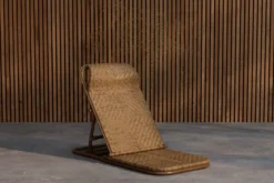 Sonnenliege Tirona - aus braunem Rattan