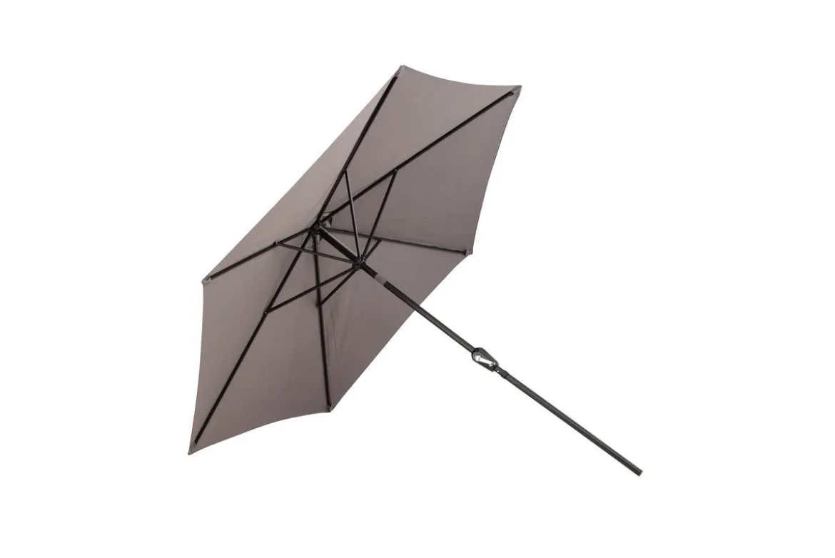 Sonnenschirm Imperia – Ø300 cm aus grauem Polyester