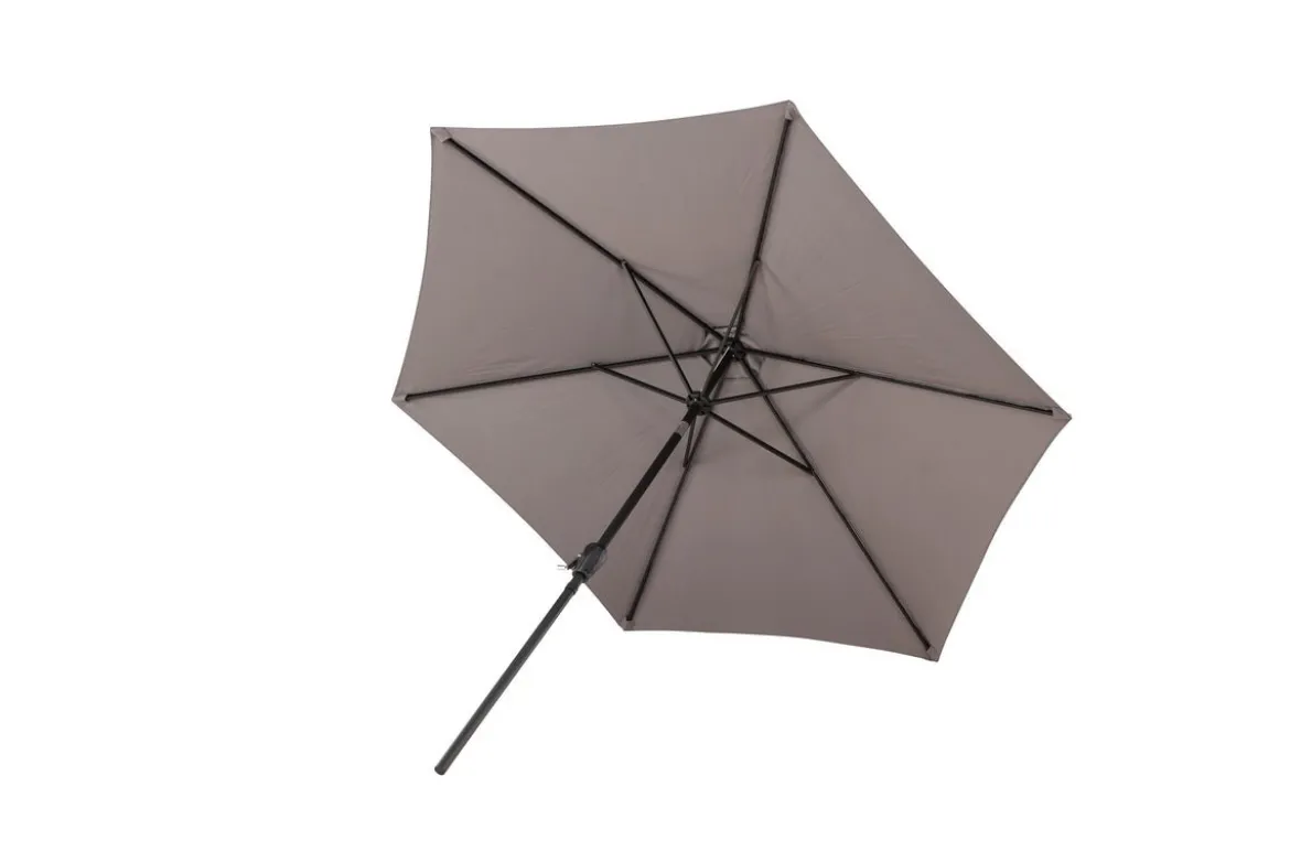 Sonnenschirm Imperia – Ø300 cm aus grauem Polyester