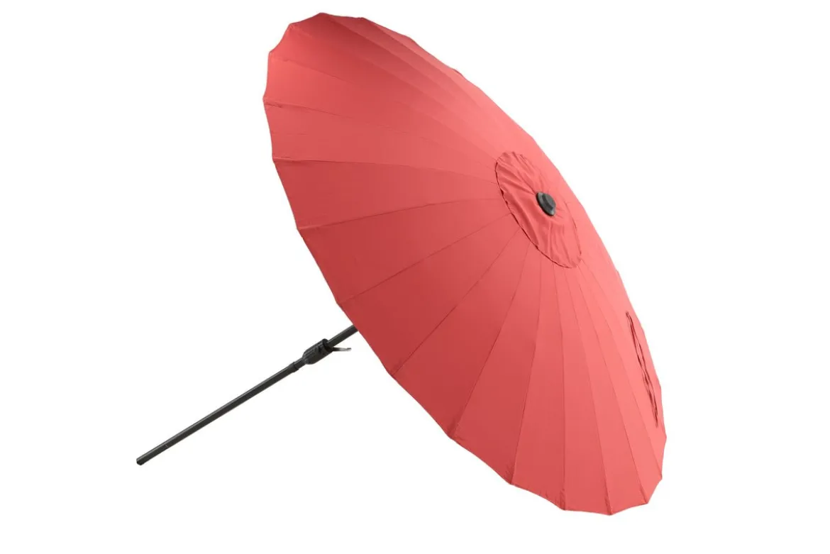 Sonnenschirm Rivierra – Ø270 cm in der Farbe Rot