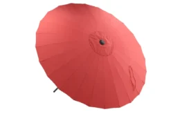 Sonnenschirm Rivierra – Ø270 cm in der Farbe Rot