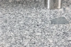 Sonnenschirmständer Dom - 40 kg Granit Schirmständer mit Rollen in Grau