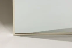 Spiegel Morina – mit Aluminiumrahmen in Beige oder Silber