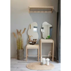 Spiegel Orviano – Organische Form aus Glas (40×60 cm)