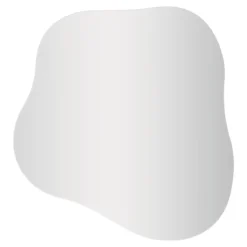 Spiegel Orviano Wide – Organische Form aus Glas