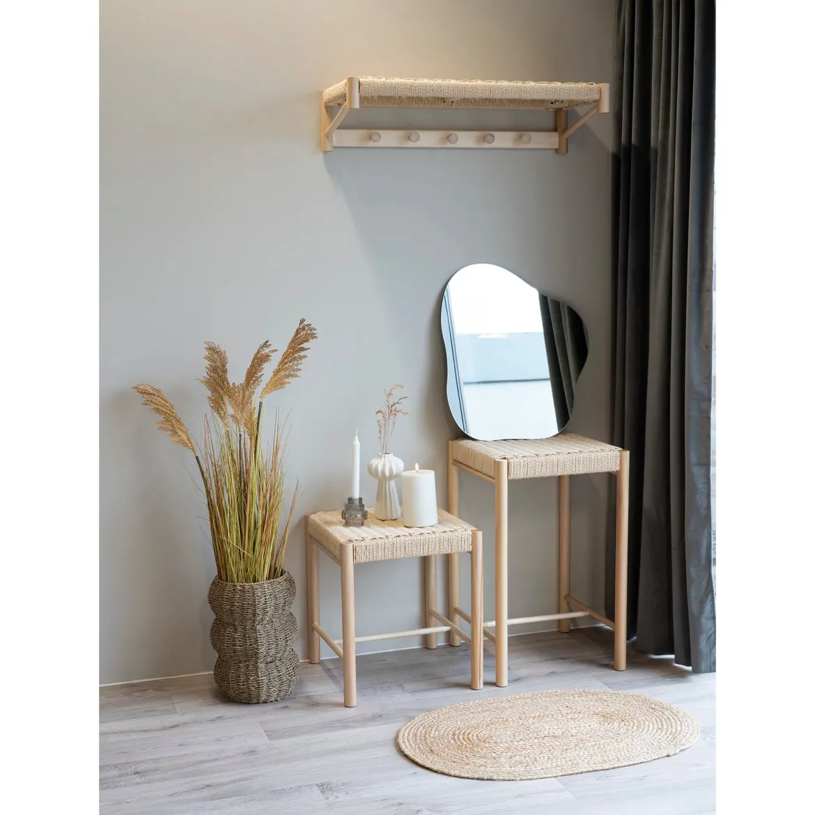 Spiegel Orviano Wide – Organische Form aus Glas