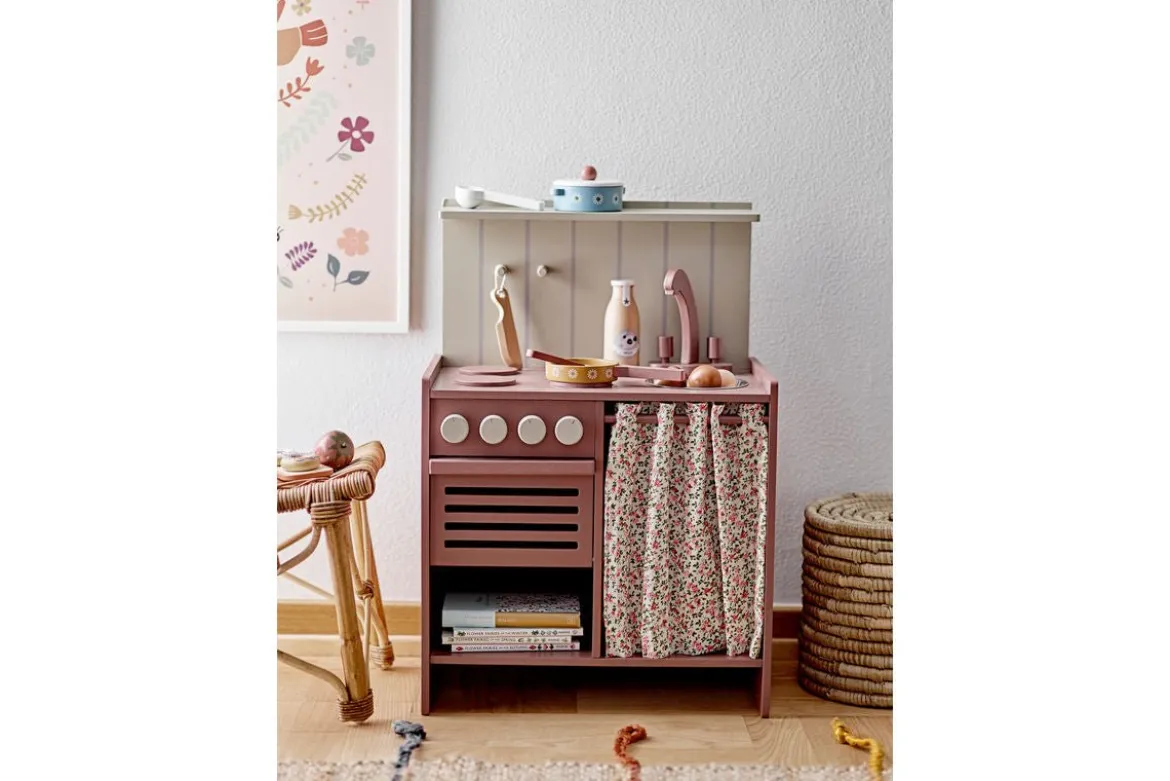 Spielküche Levin – Mini-Ofen aus Holz für Kinder