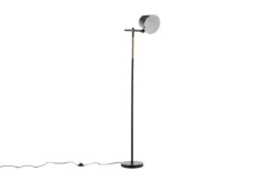 Stehlampe „California“ – markantes, modernes Design in Schwarz