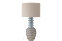 Stehlampe Judi – Steingut mit handbemalter Glasur