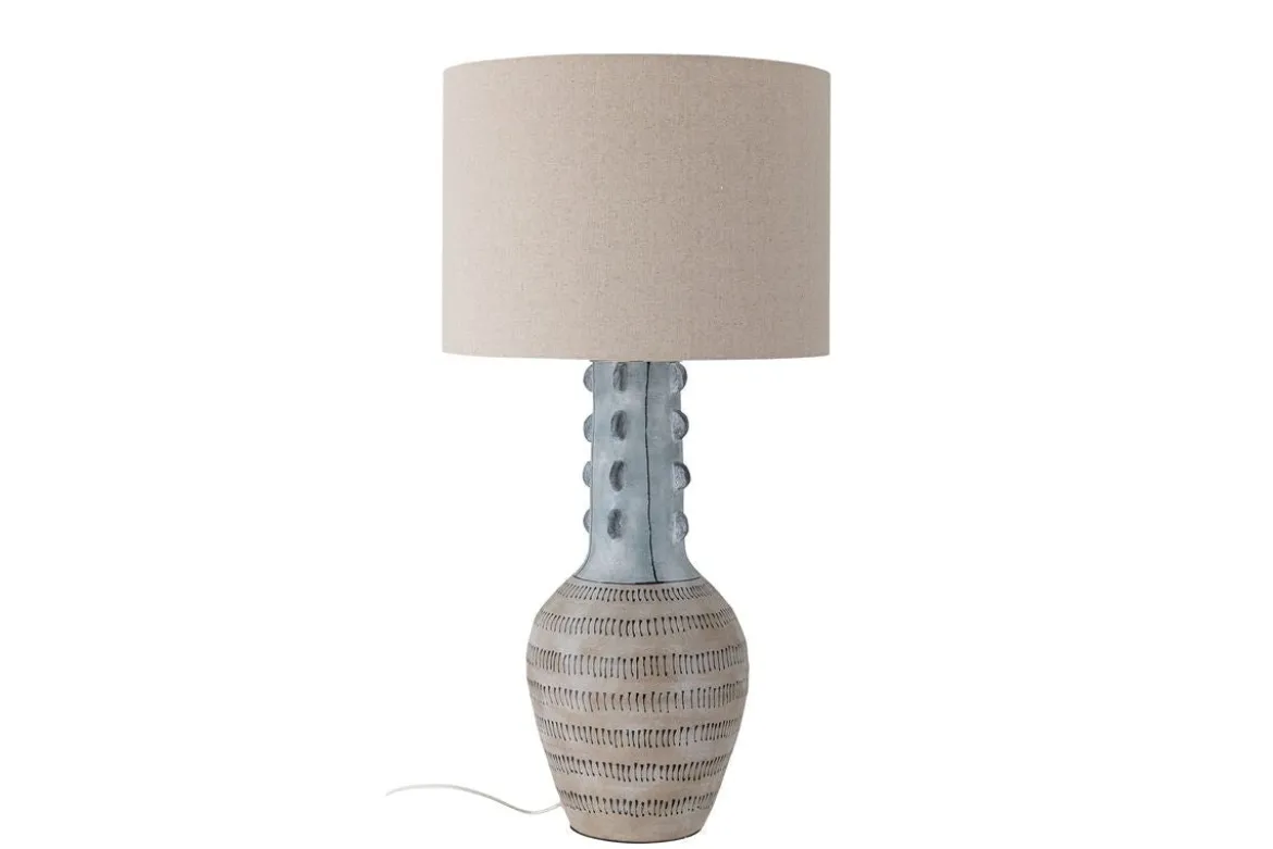 Stehlampe Judi – Steingut mit handbemalter Glasur