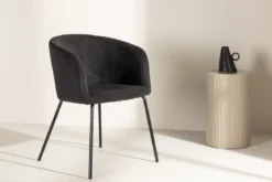 Stuhl Diner - Modern mit Cordelzug in 2 Farben