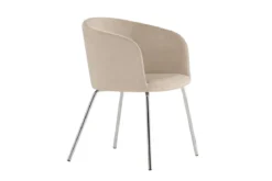 Stuhl Natura - Aus komfortablem Polyester-Samt