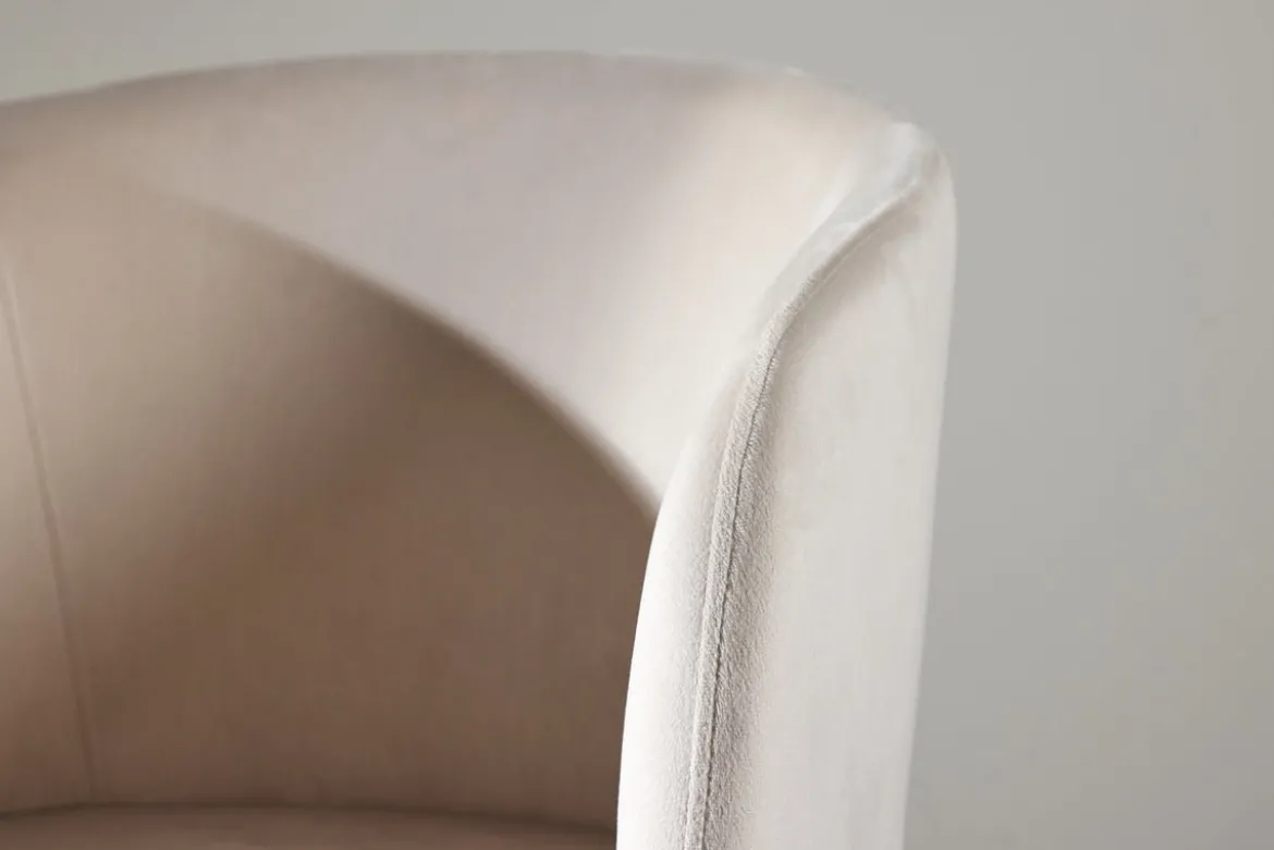 Stuhl Natura - Aus komfortablem Polyester-Samt
