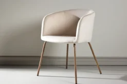 Stuhl Natura - Aus komfortablem Polyester-Samt