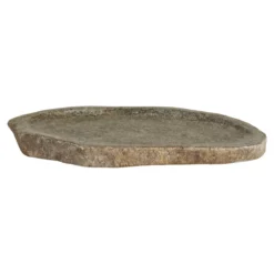 Tablett „Garon“ – Natürliches Flussstein-Design