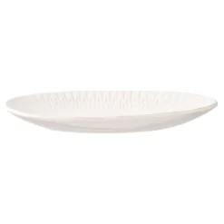 Tablett „Nayra“ – Weißes Keramik-Design