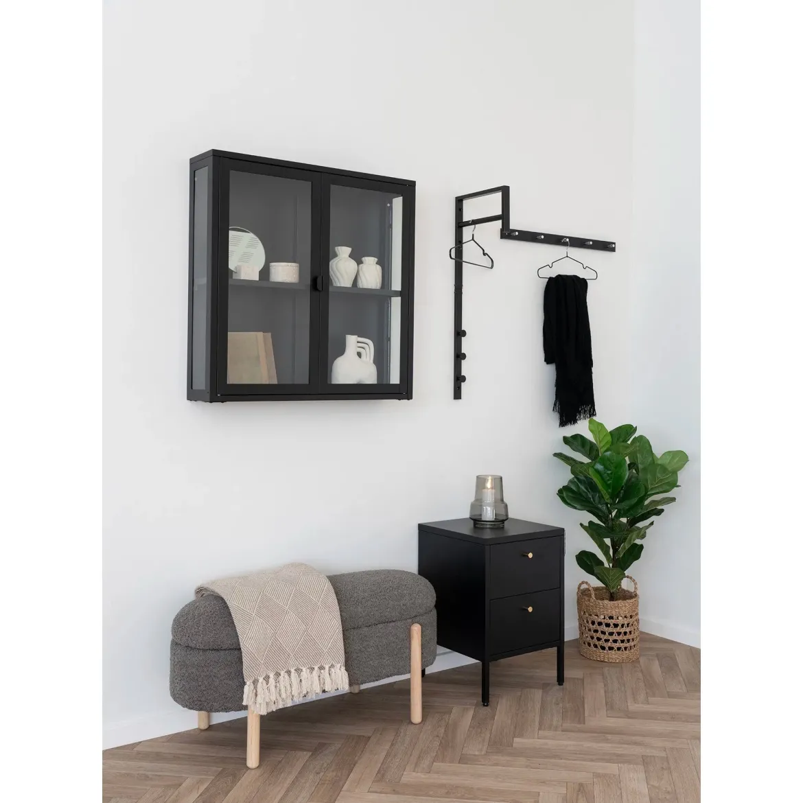 Tagesdecke Benno 130x180cm, Taupe