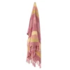 Tagesdecke Elani – Streifenmuster in Rosa und Gelb