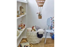 Tagesdecke Lilia - Bunt, aus recycelter Baumwolle