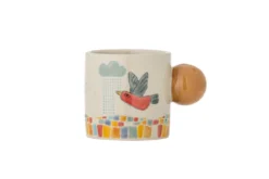 Tasse Zephyr – Natur, aus Steingut