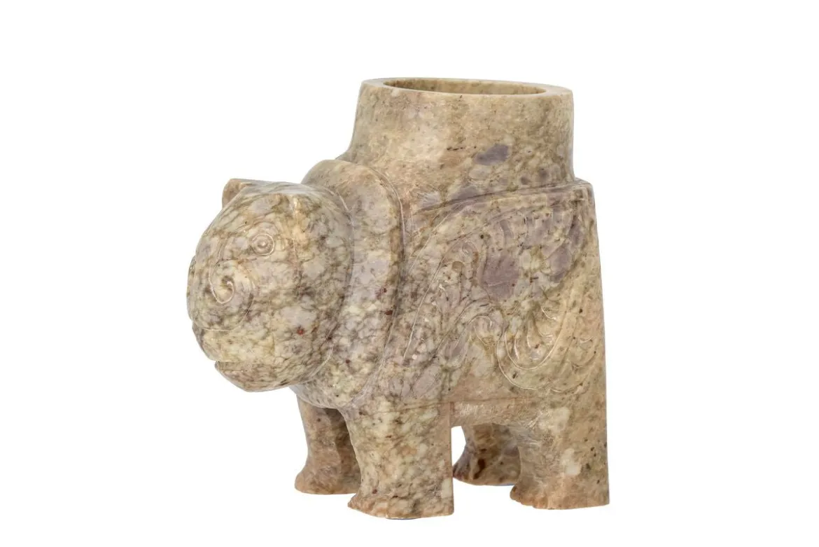 Teelichthalter Secreti – aus Speckstein