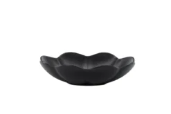 Teller Black Swan - 2er-Set, glasiertes, verstärktes Porzellan, mattschwarz