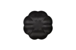 Teller Black Swan - 2er-Set, glasiertes, verstärktes Porzellan, mattschwarz