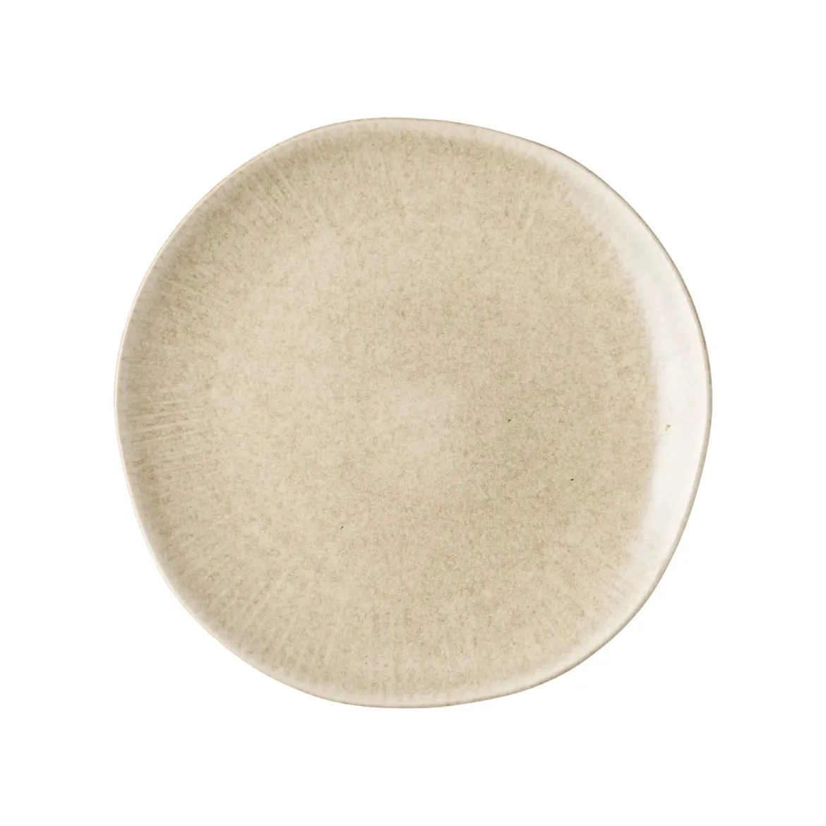 Teller Haviona – aus Steingut gefertigt in beige (4er Set)