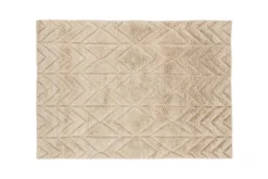 Teppich Alora – in Beige aus 100 % Wolle