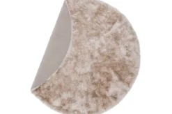 Teppich Anelie – runder Hochflor aus Polyester