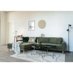 Teppich Arenzo – Moderner Baumwollteppich mit abstraktem Muster, 160x230 cm