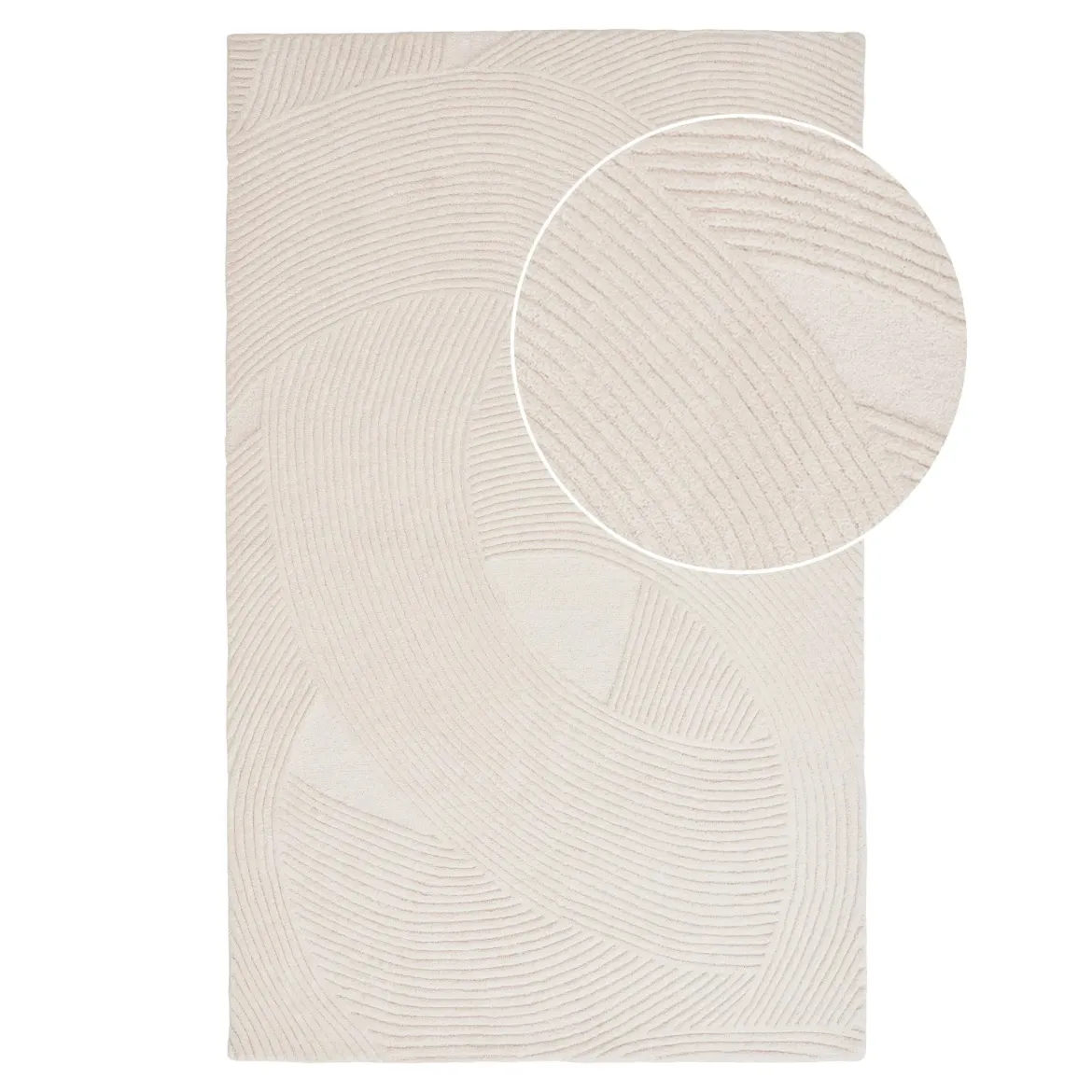 Teppich Arivon – Handgetuftete Eleganz - 100% Wolle, 200x300