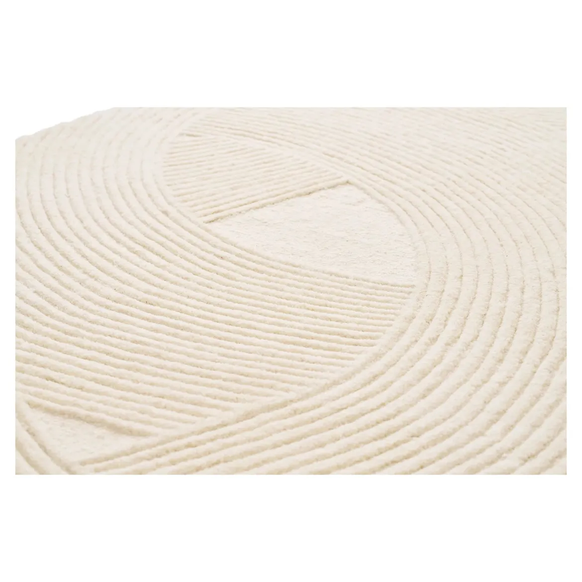 Teppich Arivon – Handgetuftete Eleganz - 100% Wolle, 160x230 cm