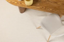 Teppich Aruna – aus Baumwolle in zwei Farben & Größen