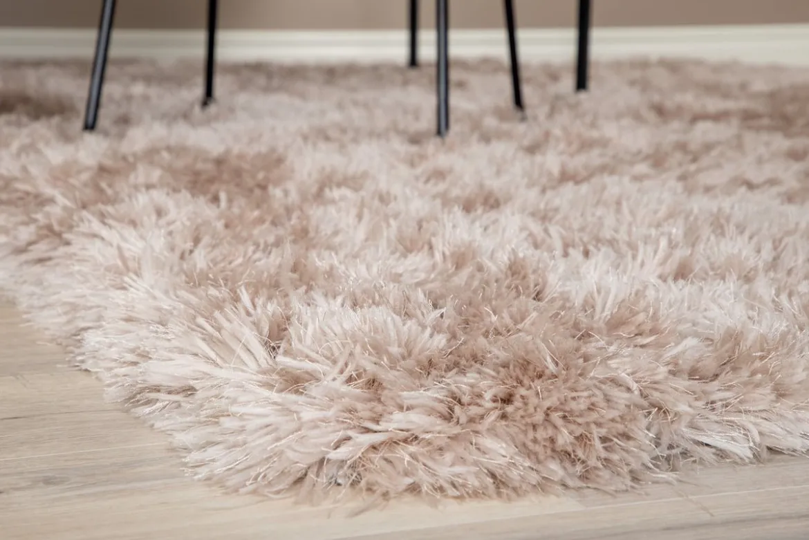 Teppich Auren – mit Glanzoptik aus Polyester
