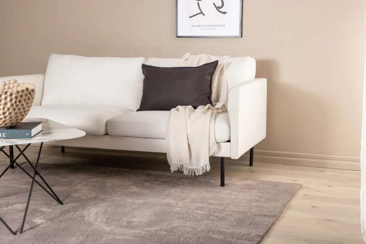 Teppich Auria – in vier Farben aus Polyester & Baumwolle
