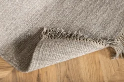 Teppich Avenor – handgewebt mit Fransen aus Wolle