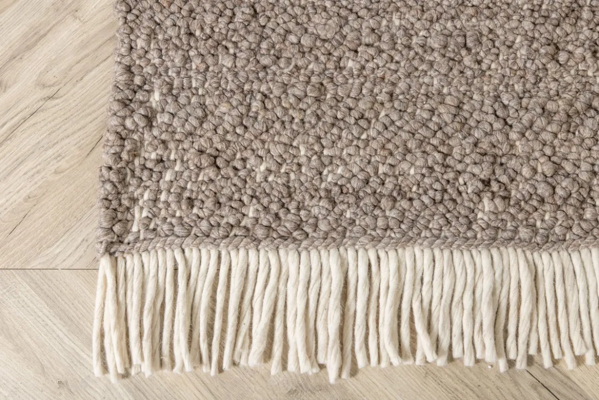 Teppich Bellina – mit Knotenstruktur aus Wolle