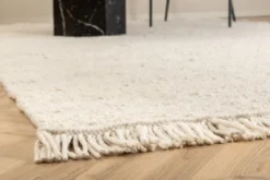 Teppich Bellina – mit Knotenstruktur aus Wolle