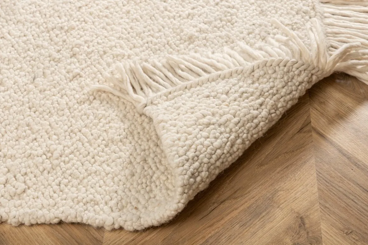 Teppich Bellina – mit Knotenstruktur aus Wolle