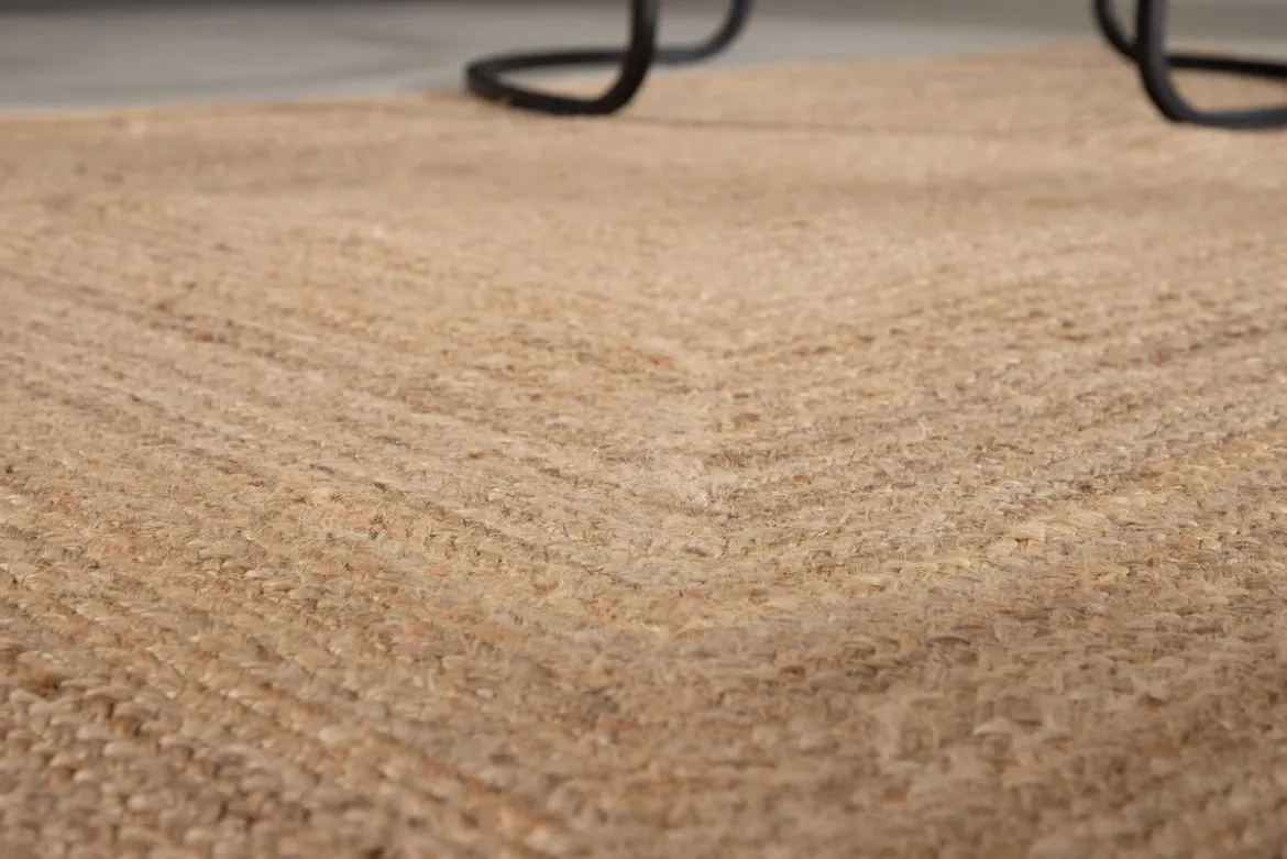 Teppich Burner – rechteckig aus 100% Jute