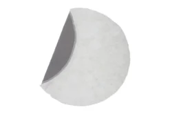 Teppich Elviana – Ø 200 cm in Beige aus Polyester